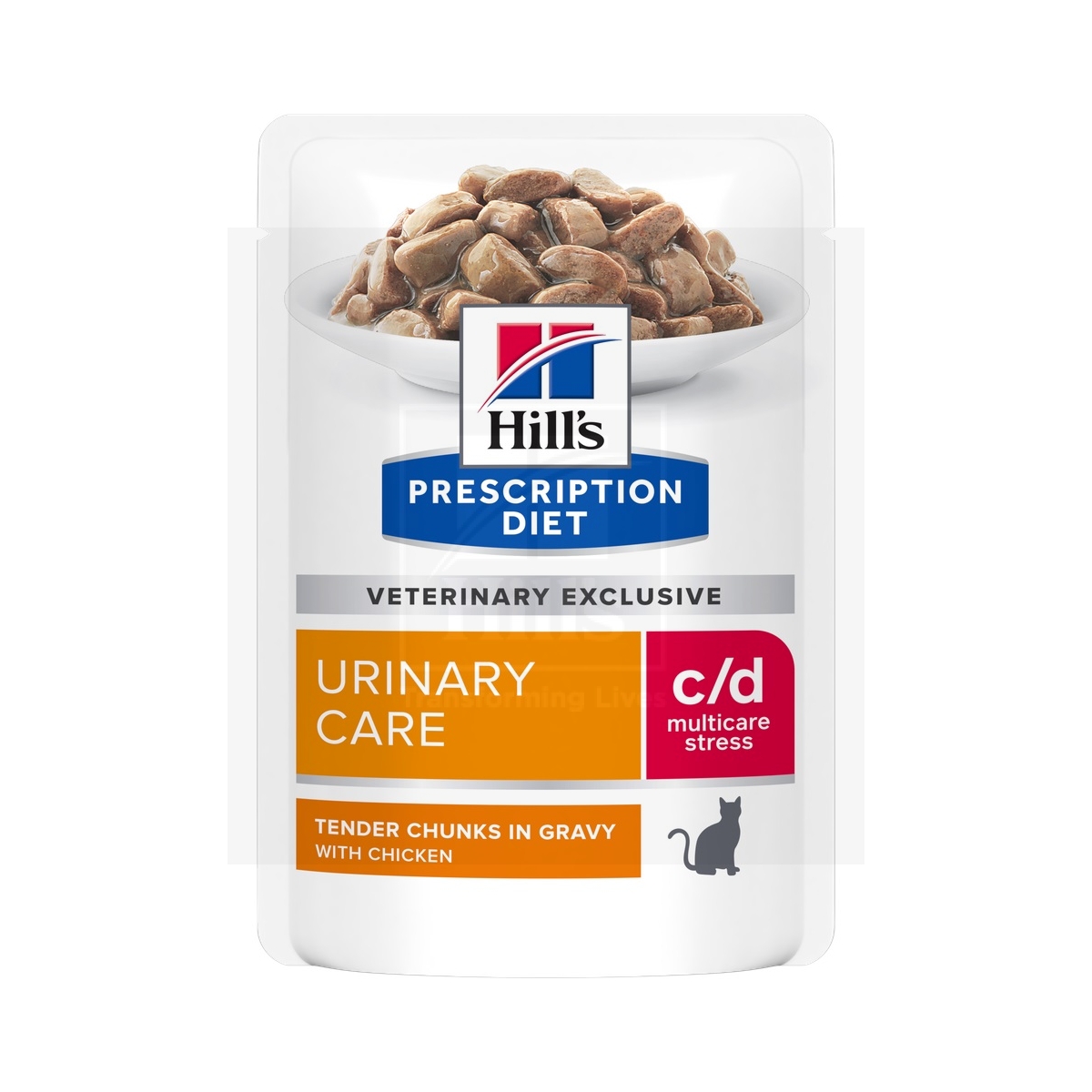 Hill's Prescription Diet C/D Stress kassi einekotike kanaga 85g 12TK