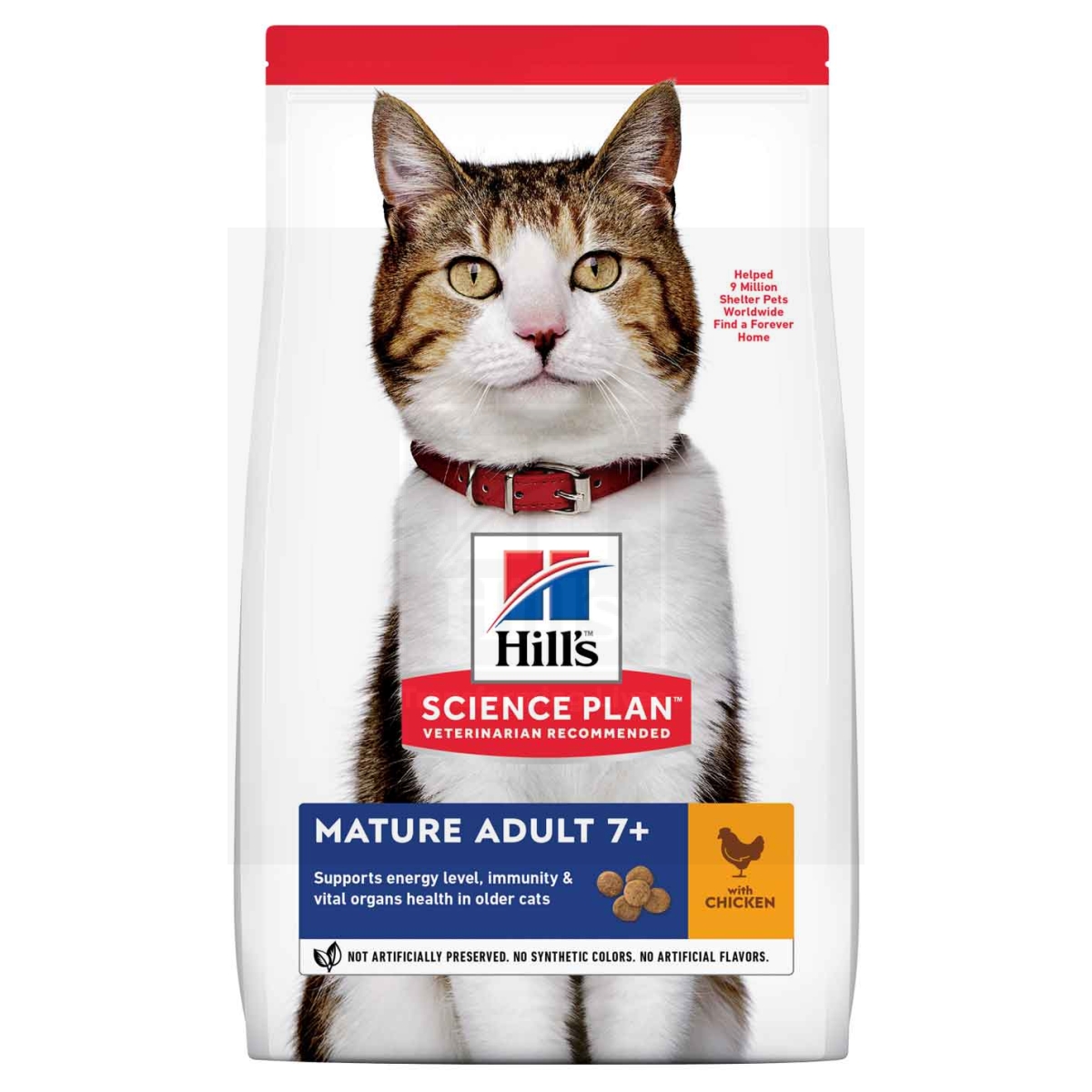 Hill's Science Plan Mature kassitoit kanaga 1,5kg