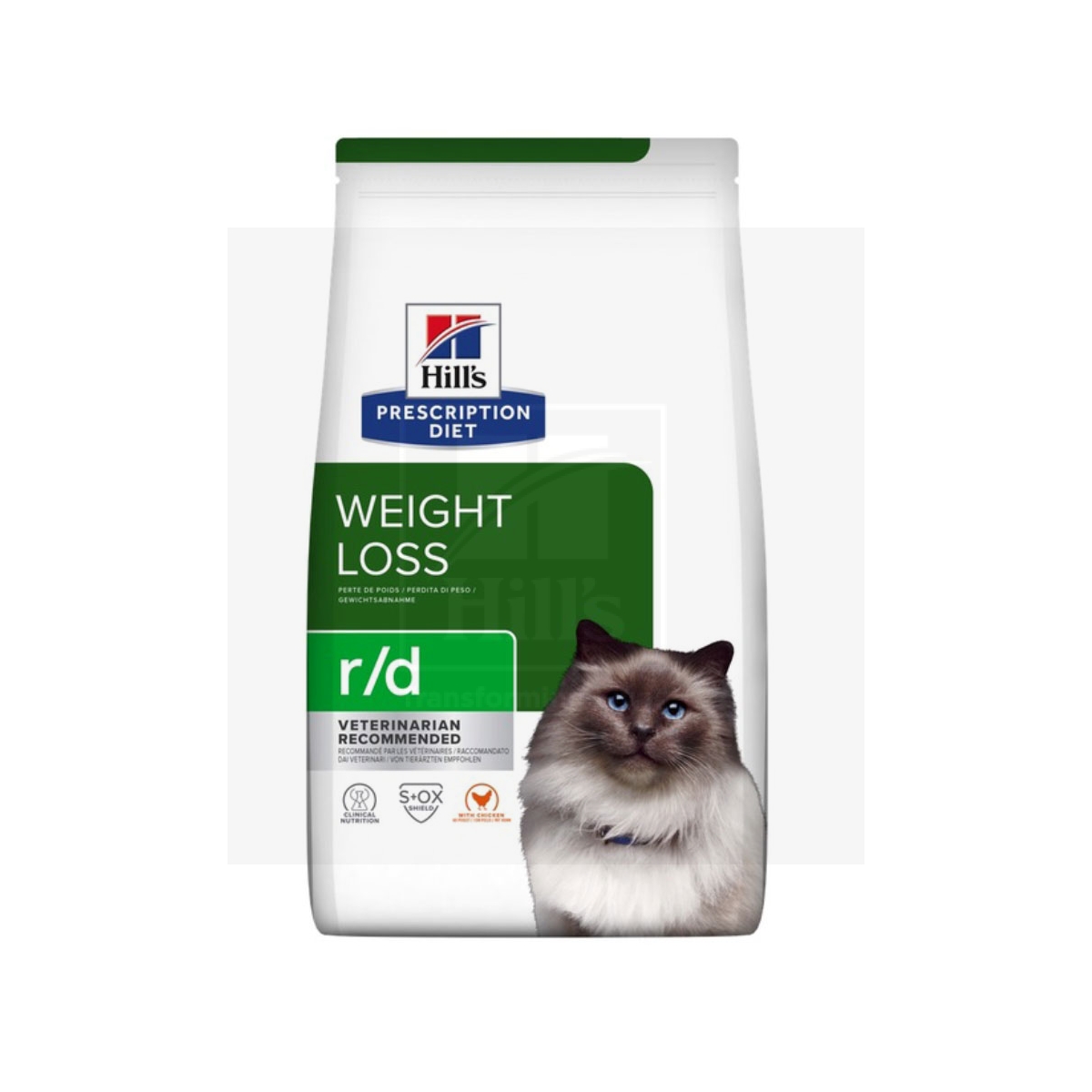 Hill's Prescription Diet r/d kassitoit kanaga 1,5kg