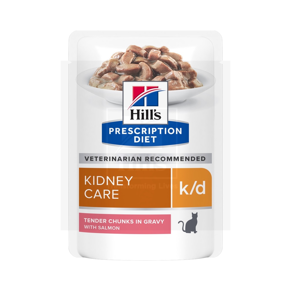 Hill's Prescription Diet k/d kassi einekotike lõhega 85g 12TK