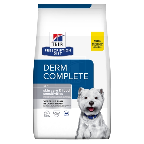 Hill's Prescription Diet Derm Complete Mini koeratoit 6 kg