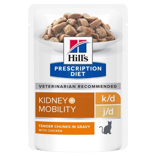 Hill's Prescription Diet k/d + Mobility kassi eine kanaga 85g 12TK